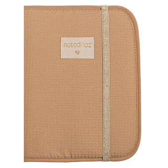 Protège-carnet de Santé Poema Honey Comb - Nude Nobodinoz