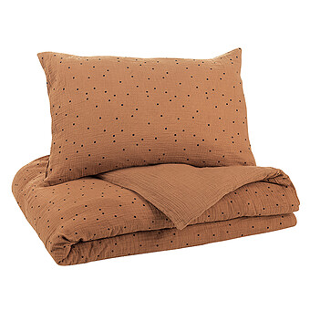 Parure de Lit Pois Nut - 100 x 140 cm Bonjour Little