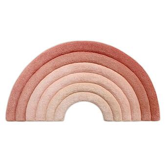 Tapis Arc-en-ciel Rose - 56 x 110 cm Maison Deux