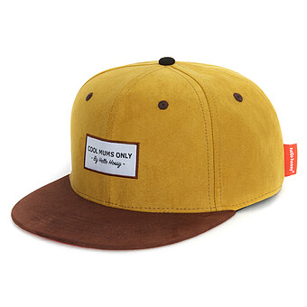 Casquette Suede Mustard - Maman Hello Hossy