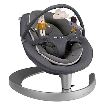 Transat Leaf Grow avec Arche de Jeux - Granite Nuna