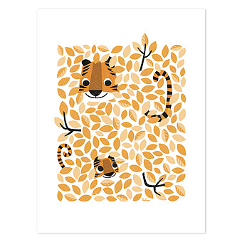Affiche Tigre Lilipinso