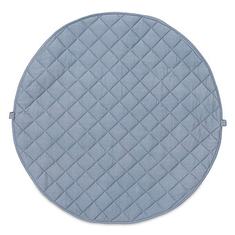 Sac à Jouets et Tapis de Jeux Coton Bio - Dusty Blue Play&Go