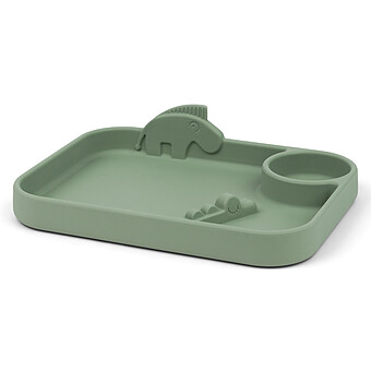 Assiette Plateau Peekaboo - Deer Friends Vert Done by Deer