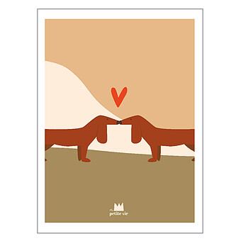 Affiche Lovely Dogs Ma petite vie