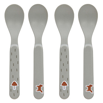 Lot de 4 Cuillères Little Forest - Renard LÄSSIG