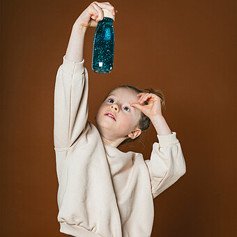 Bouteille Sensorielle Float - Turquoise
