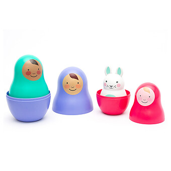 Jouet à Emboîter Poupées Russes - Poupées Russes Rosa & Bo