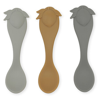 Lot de 3 Cuillères Lemon - Ocean Mix Konges Sløjd