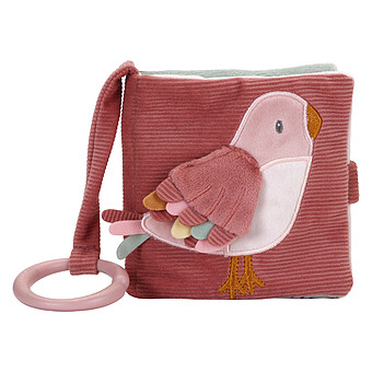 Livre d'Activités Flowers & Butterflies Rose Little Dutch