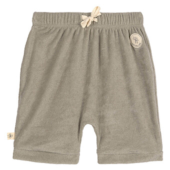 Short en Tissu Eponge Olive - 3/6 Mois LÄSSIG
