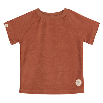 T-shirt en Tissu Eponge Rouille - 6/12 Mois LÄSSIG