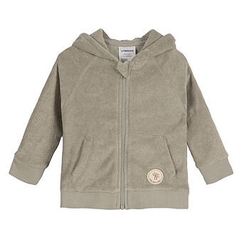 Veste en Tissu Eponge Olive - 12/24 Mois LÄSSIG