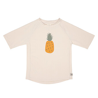 T-shirt Anti-UV Manches Courtes Splash & Fun Ananas Ecru - 0/3 Mois LÄSSIG