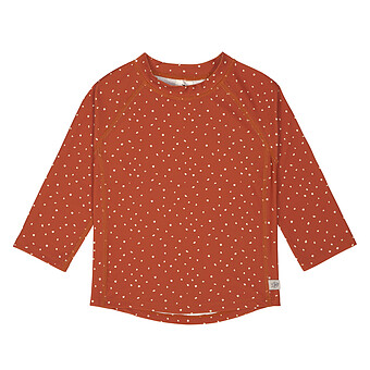 T-shirt Anti-UV Manches Longues Splash & Fun Petits Pois Rouille - 0/3 Mois LÄSSIG