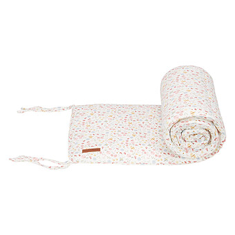 Tour de Lit Flowers & Butterflies - Pink Little Dutch