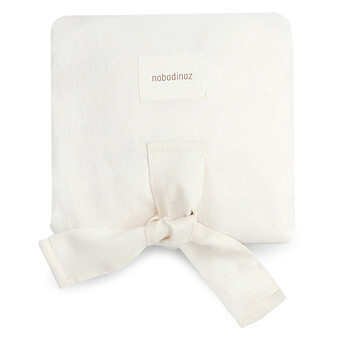 Tapis à Langer Nomade Lin Français - Off White Nobodinoz