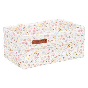 Panier de Commode Grand Flowers & Butterflies - Pink Little Dutch