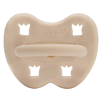 Tétine Physiologique Couronnes Sandy Nude - 3/36 Mois HEVEA