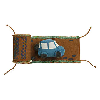 Tapis Lavable Route et Voiture - 400 cm Lorena Canals