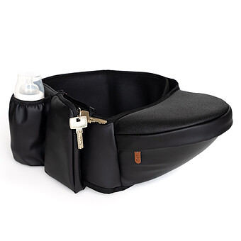 Porte-bébé Hipseat - Noir Eve Simply Lovely