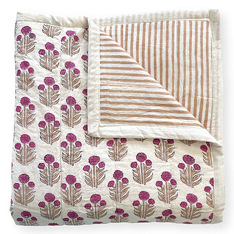 Couverture Bala Bouton d'Or - Coquillage Apaches