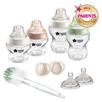Kit de Naissance Closer to Nature - Olive Pêche et Blanc Tommee Tippee