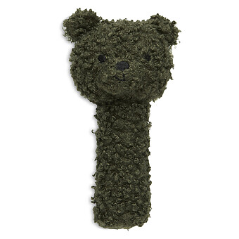Hochet Teddy Bear - Leaf Green Jollein