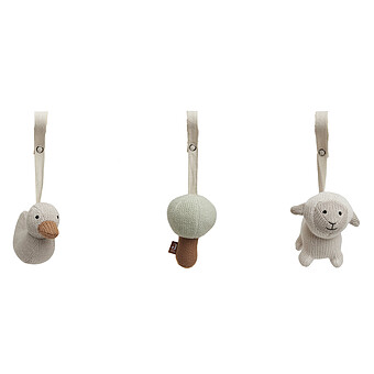 Lot de 3 Jouets pour Arche d'Activités - Lamb Jollein