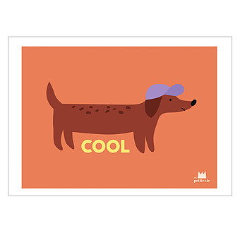 Affiche Cool Dog Ma petite vie