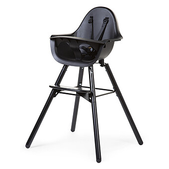 Chaise Haute Evolu 2 - Noir Childhome