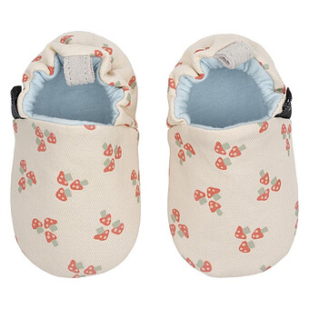 Chaussons en Coton Les Champignons - 19/20 Maison Petit Jour