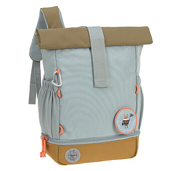 Sac à Dos Mini Rolltop - Bleu Clair LÄSSIG