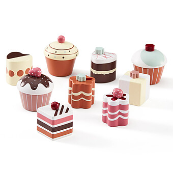 Set de 9 Gâteaux Kid's Hub Kid's Concept
