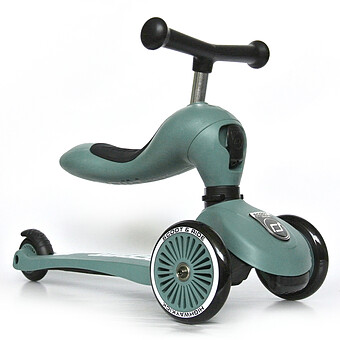Porteur Trottinette Highwaykick 1 - Vert Forêt Scoot & Ride