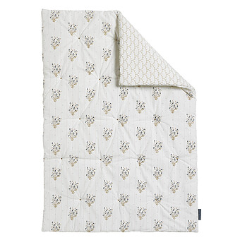 Petit Plaid Réversible - Madeleine et Rivoli Maison Charlotte