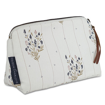 Trousse de Toilette Canevas - Madeleine Multicolore Maison Charlotte