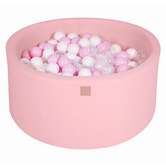 Piscine à Balles Ronde + 300 Balles RBT - Rose MeowBaby