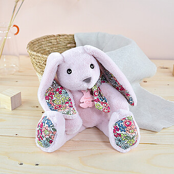 Lapin Rose Tendre Petit - Copain Câlin