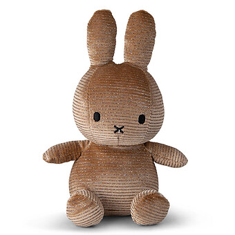 Lapin Miffy Glamour Champagne - Petit Bon Ton Toys