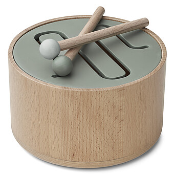 Tambour Pete - Faune Green Dove Blue Mix