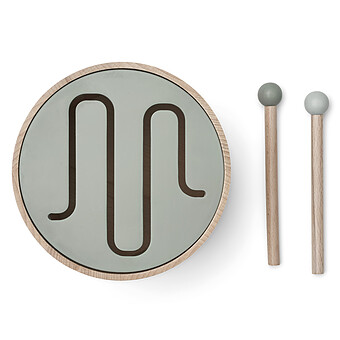 Tambour Pete - Faune Green Dove Blue Mix
