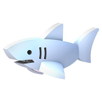 Requin Blanc et Habitat Half Ocean
