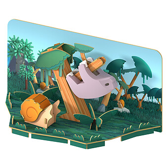 Paresseux et Habitat Half Forest
