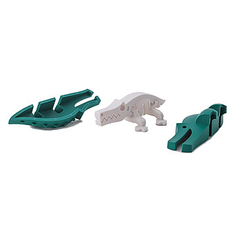 Crocodile et Habitat Half Animal