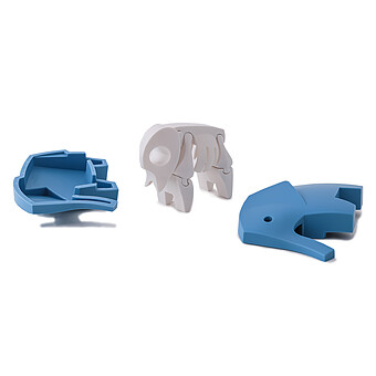 Elephant et Habitat Half Animal