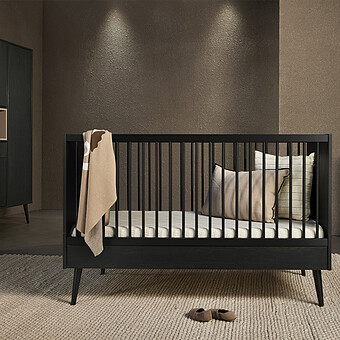 Lit Bébé Evolutif Cocoon Eboni - 70 x 140 cm