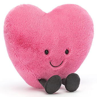 Amuseable Hot Pink Heart - Large Jellycat