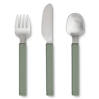 Lot de 3 Couverts Adrian - Faune Green Liewood