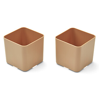 Lot de 2 Bacs de Rangement Jamal S - Tuscany Rose